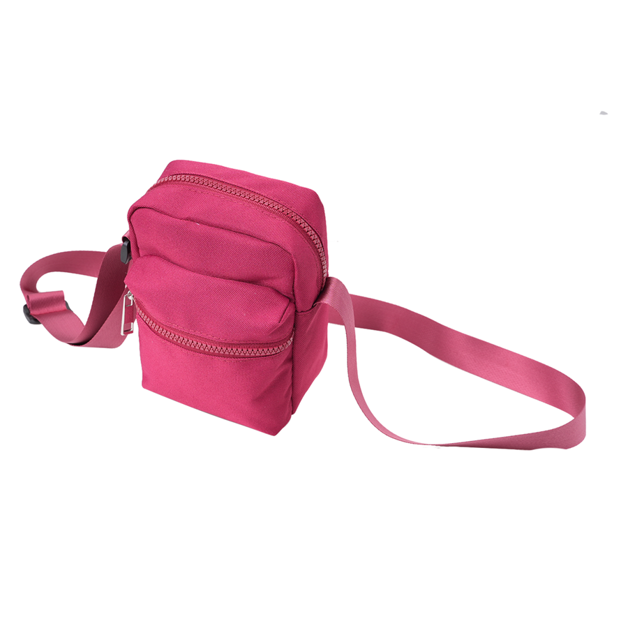 600D RPET Mini Crossbody - 6.5" x 4.75" x 2.5" 1