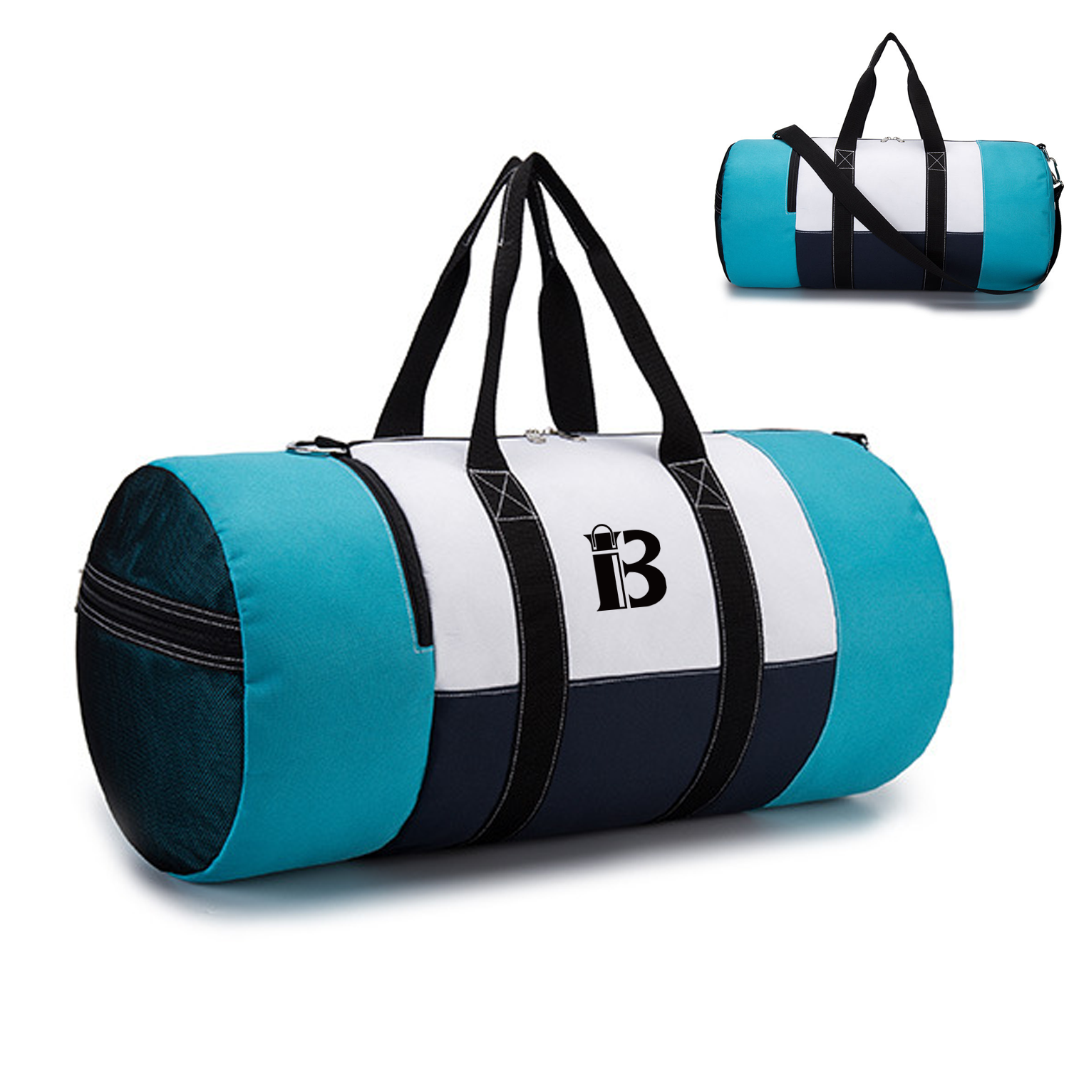 Polyester Weekender Overnight Duffel Gym Bag 10