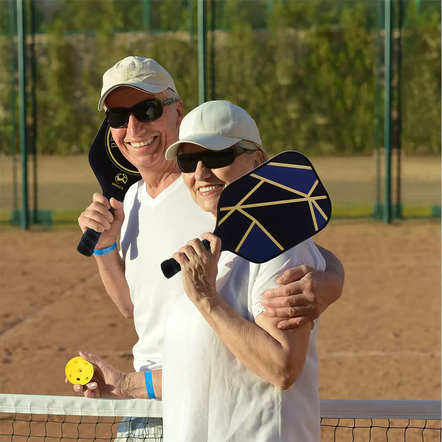 Carbon Fiber Pickleball Paddles Set 1