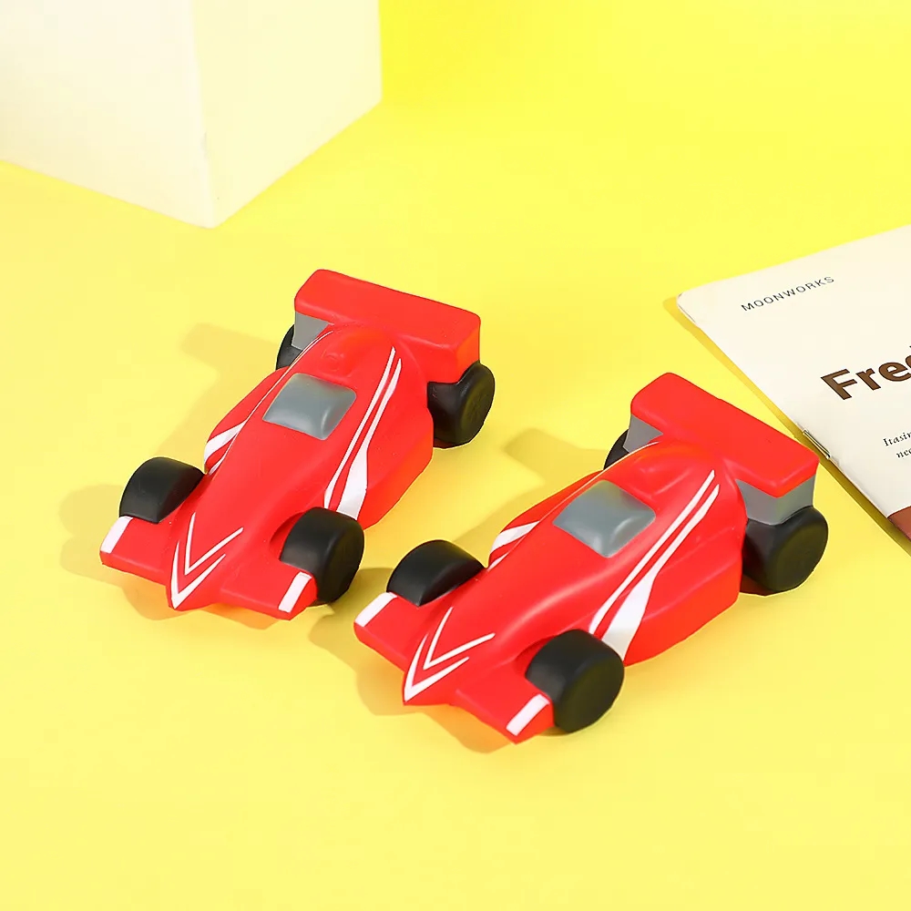 PU Racing Car Stress Reliever Toy with Custom Logo 4