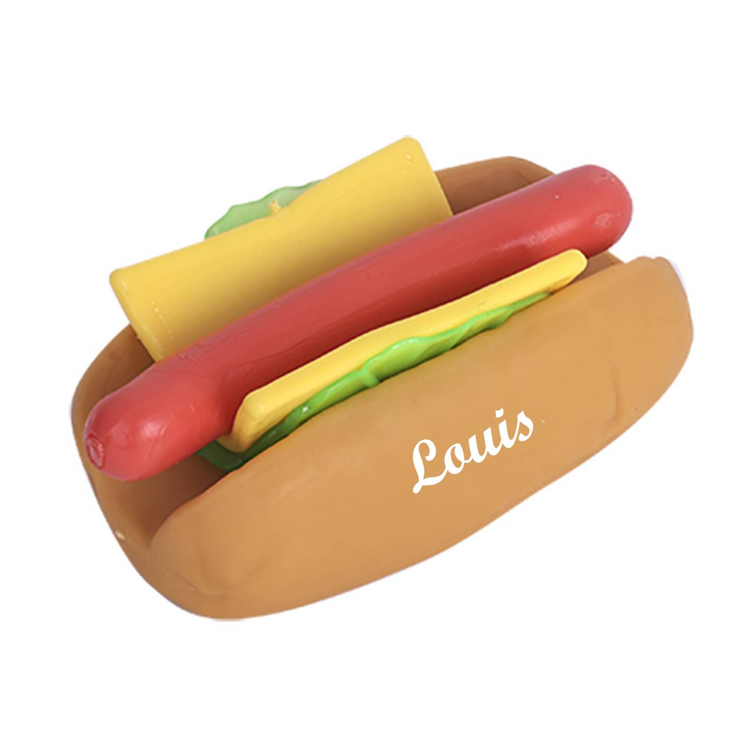 TPR Hot Dog Stress Reliver Toy 6
