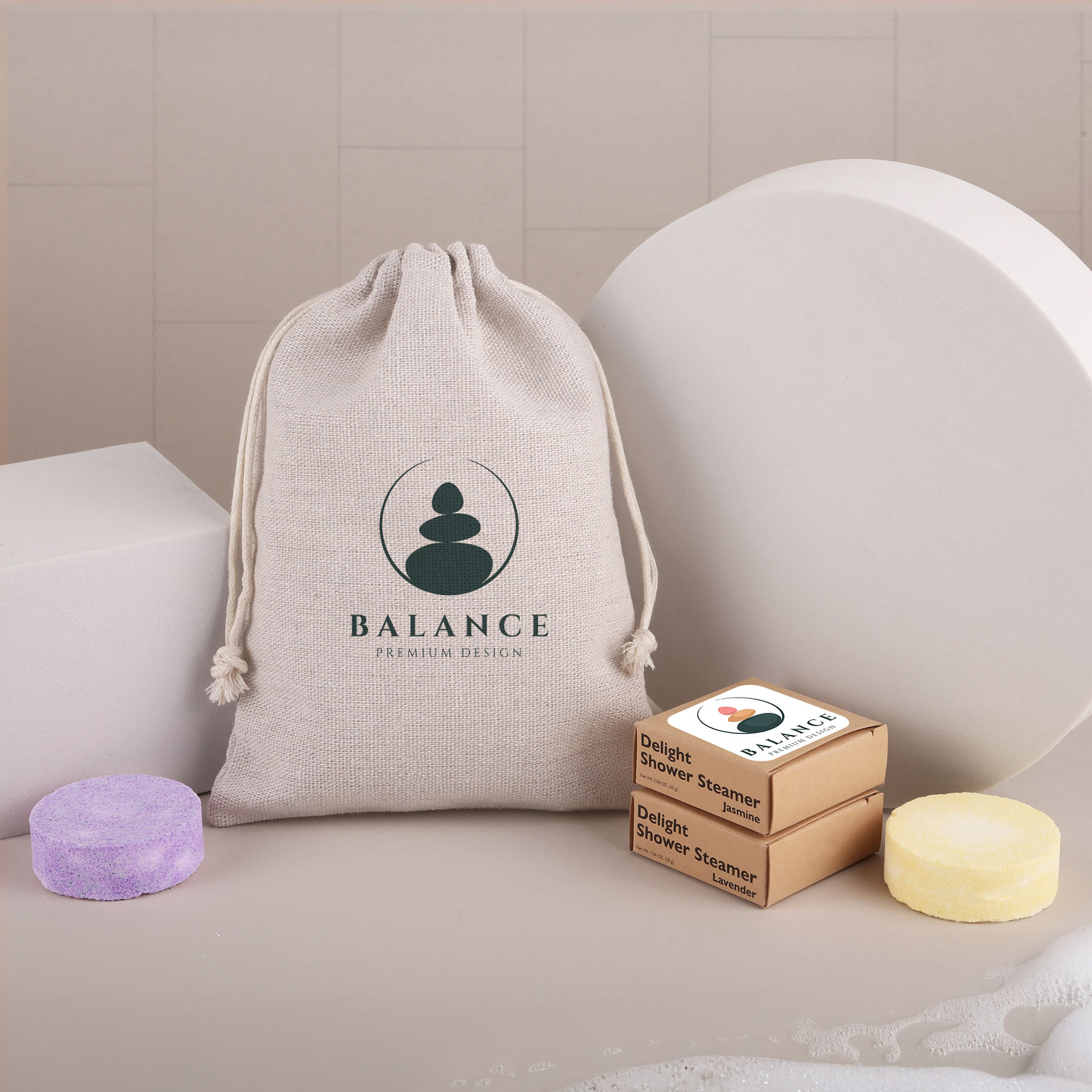 Delight Shower Steamers: 2 Piece Set 2