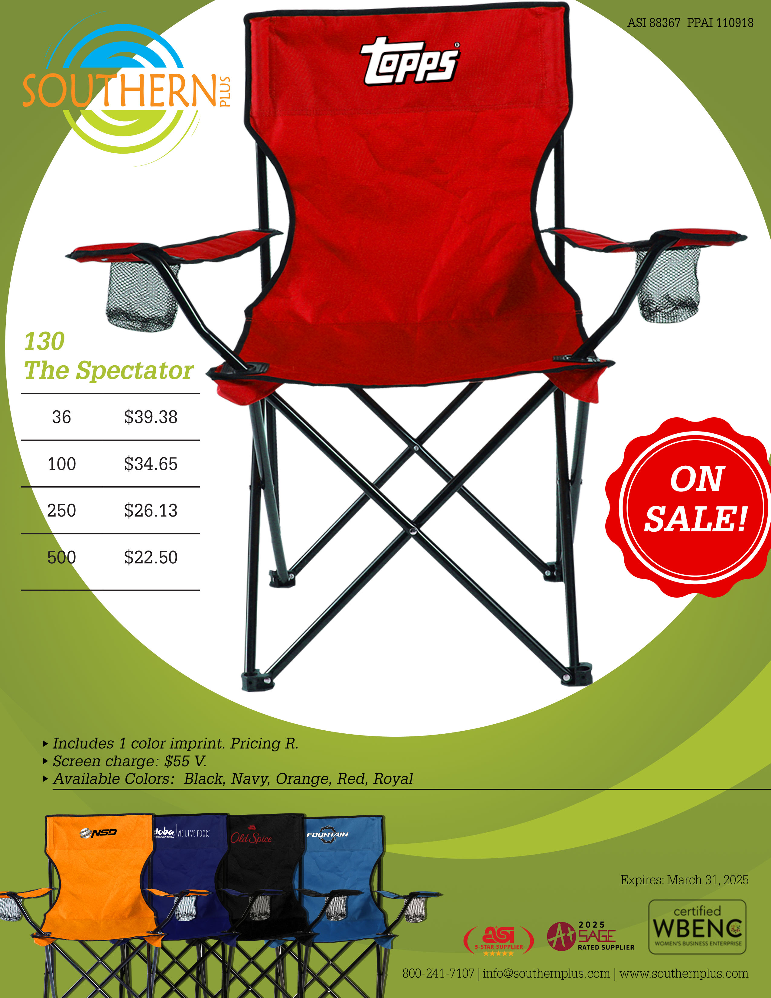 The Spectator Folding Chair 9