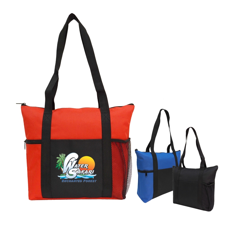 600D Travel Zipper Tote 2