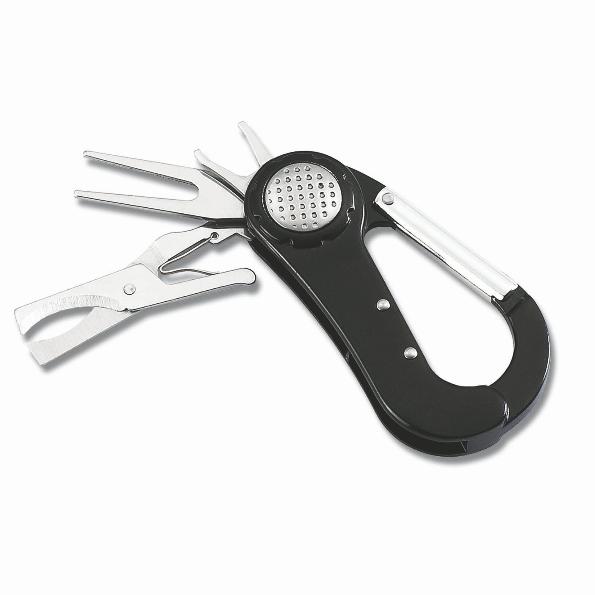 5 in 1 Golf Tool Accessories with Carabiner Clip 4