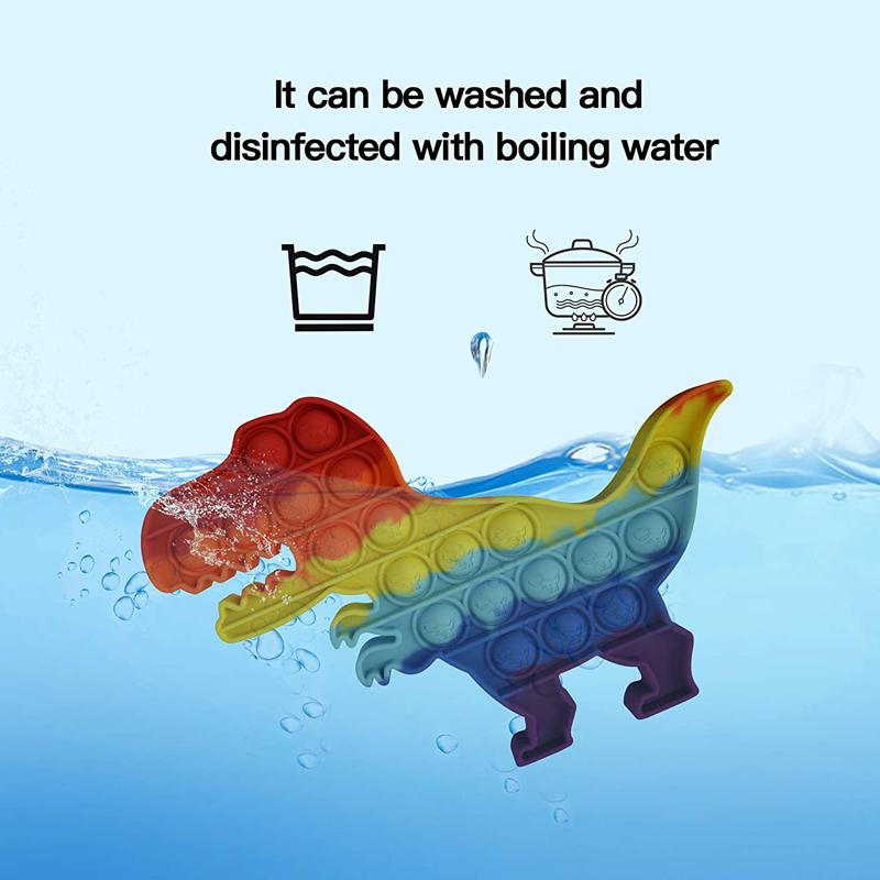 Dinosaur Silicone Stress Reliever Sensory Fidget Toy 2