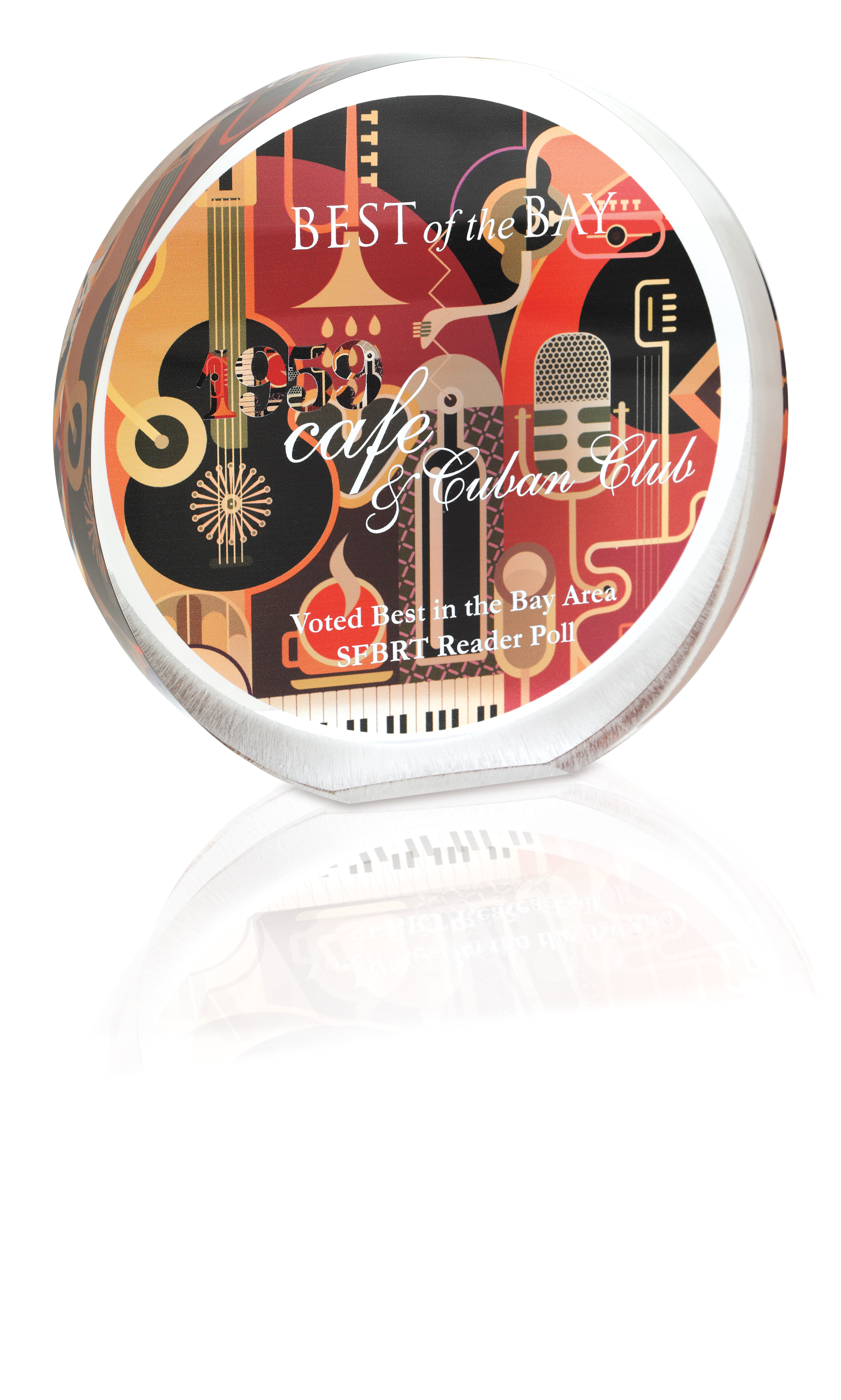 JAFFA® Radiant Orbit Award - Medium 1