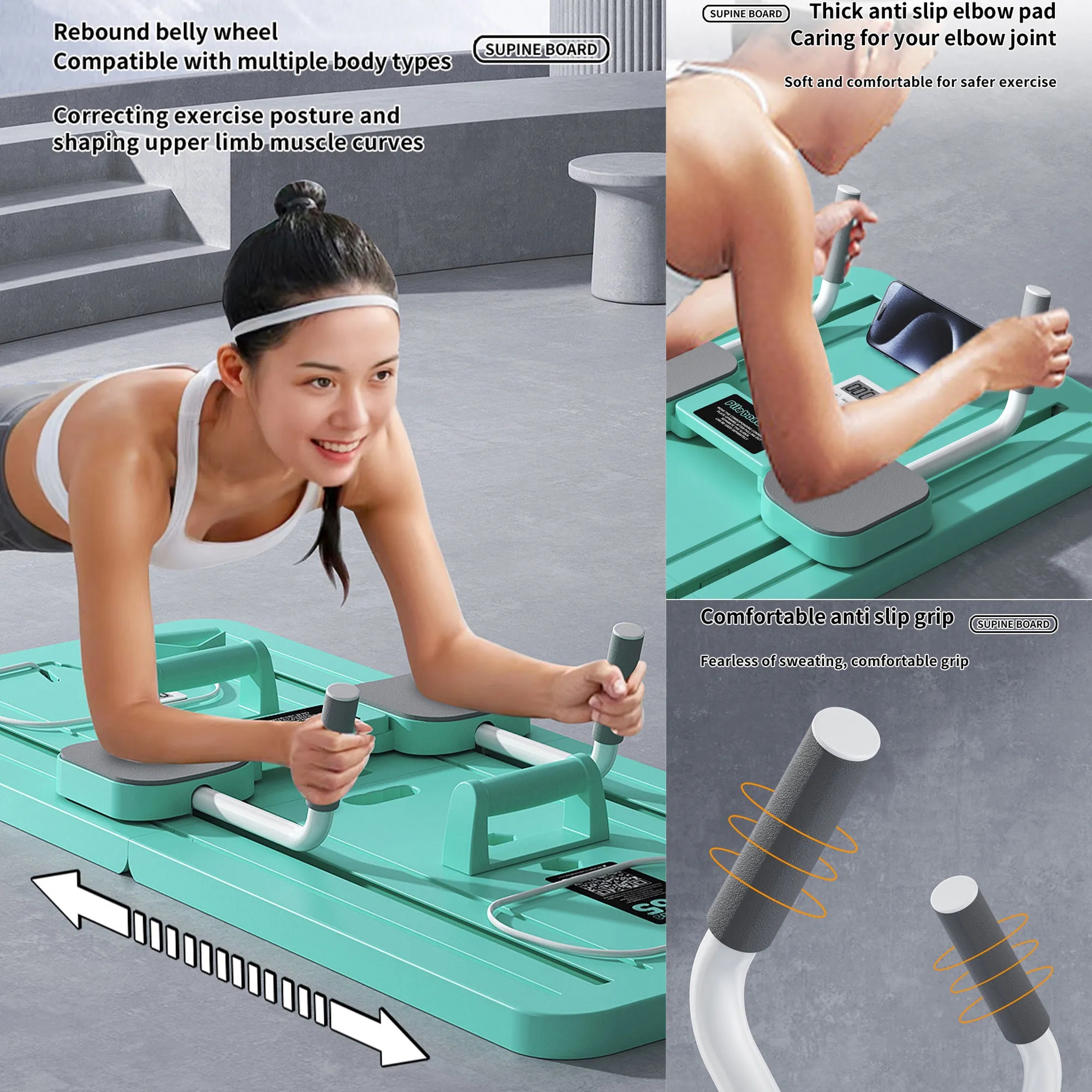 Multifunctional Foldable Fitness Board For Home Workout 3
