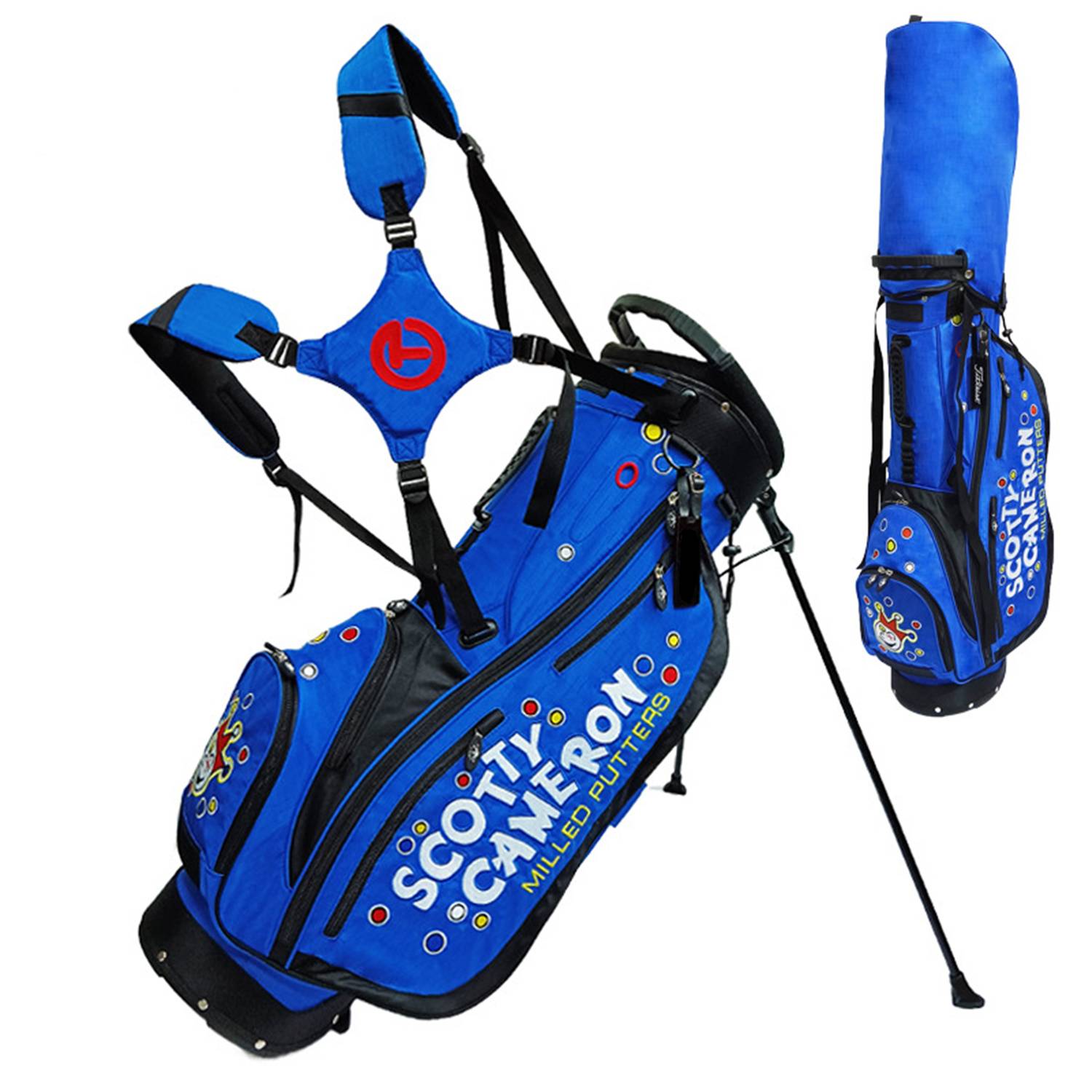 Waterproof Large Capacity Nylon Golf Stand Bag 11