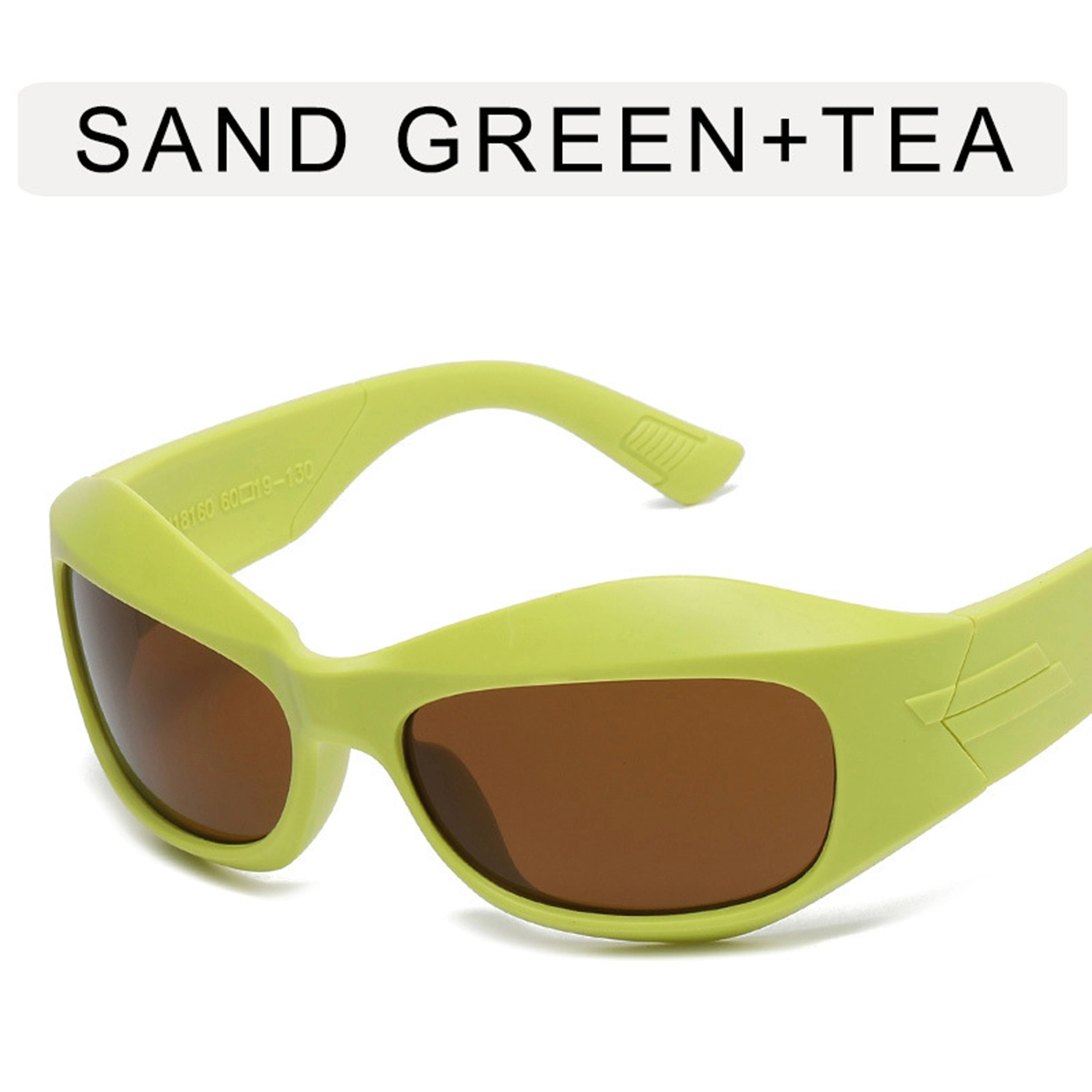 Fashion Y2K Oversized Futuristic Oval Sunglasses 12