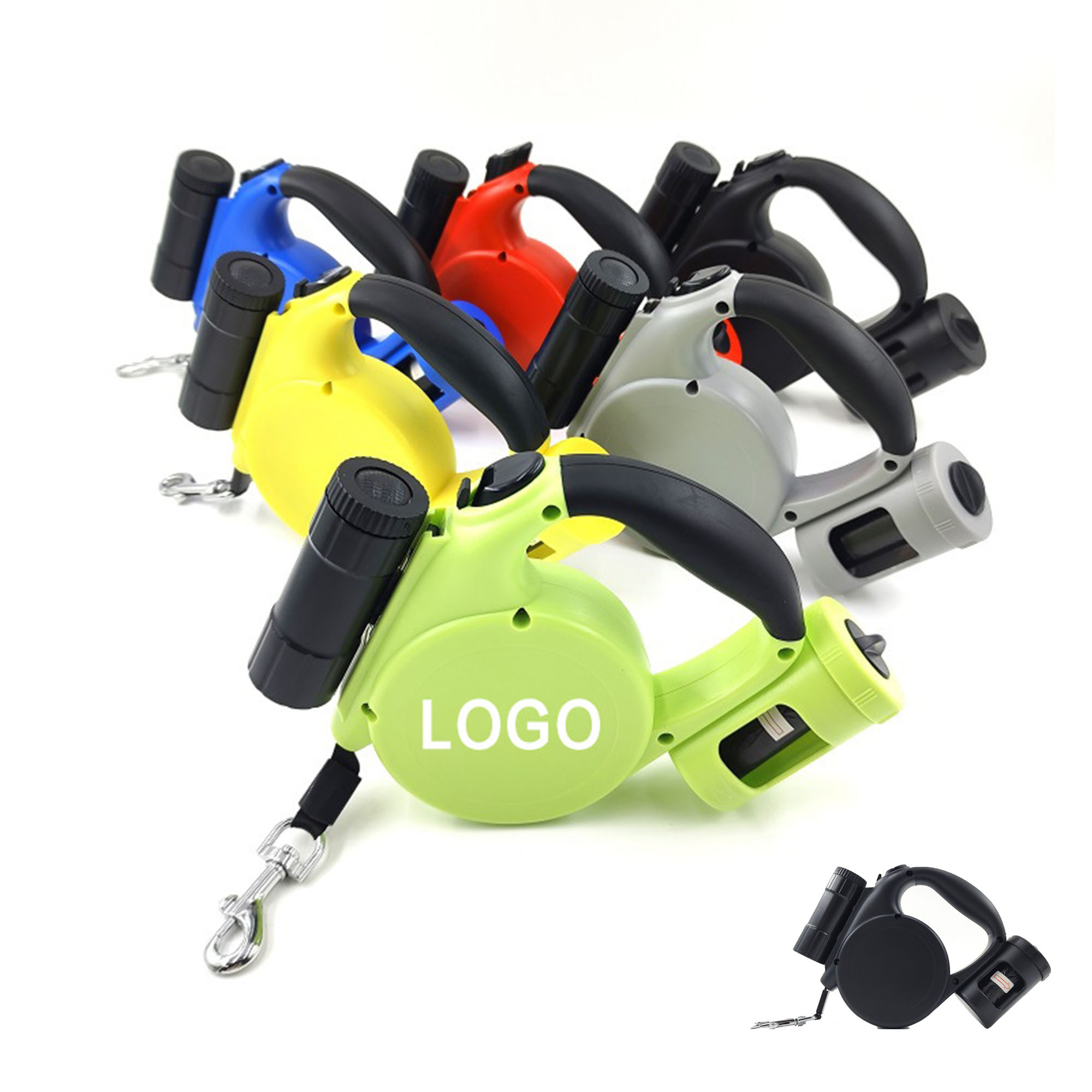 Telescopic Dog Lead with Built-in Torch 2