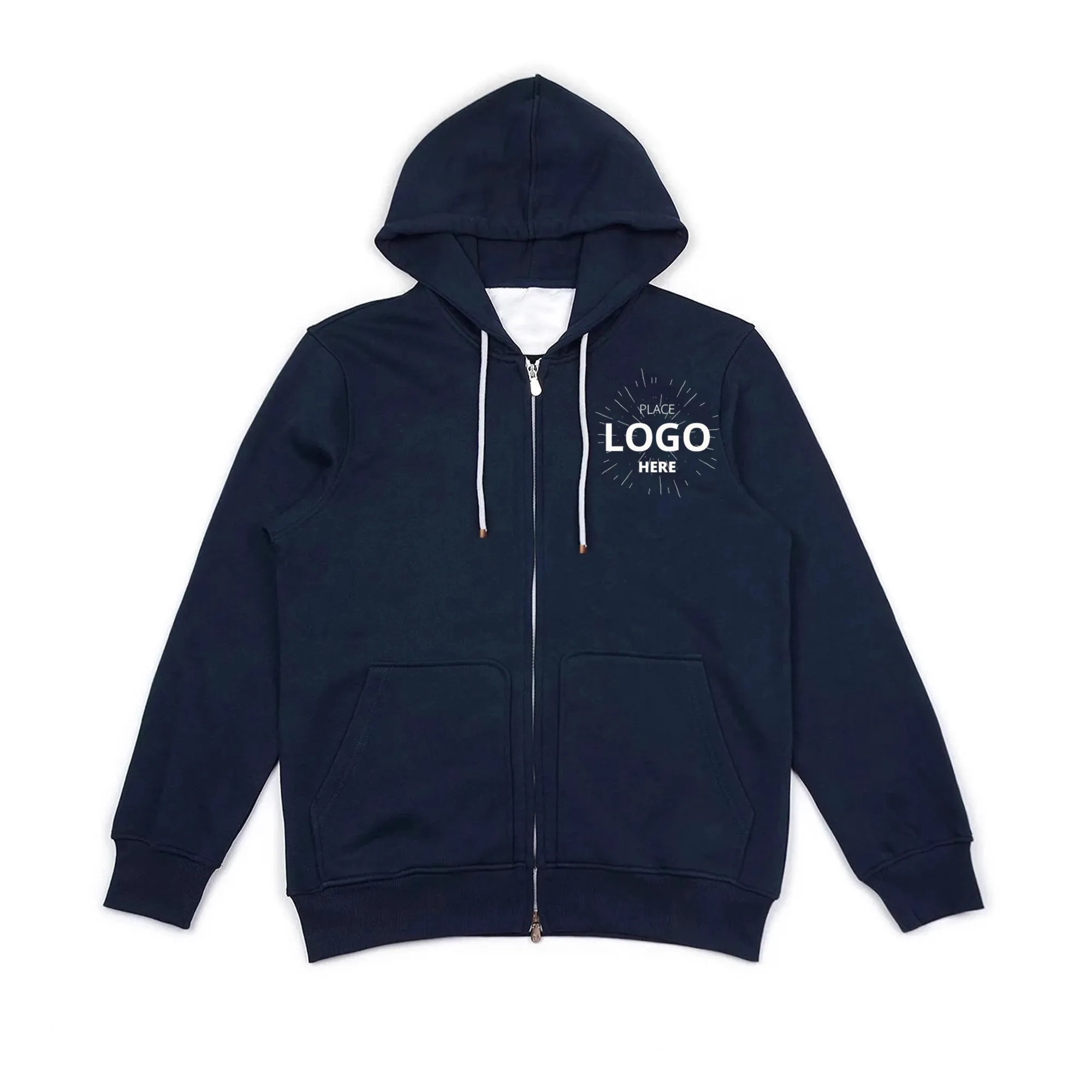 Fleur Zipper Hoodie 1