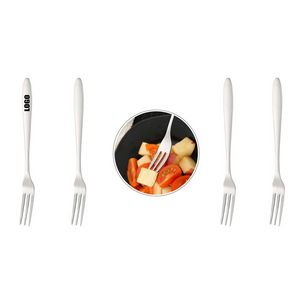 3 Straight Teeth Fruit Dessert Fork 2