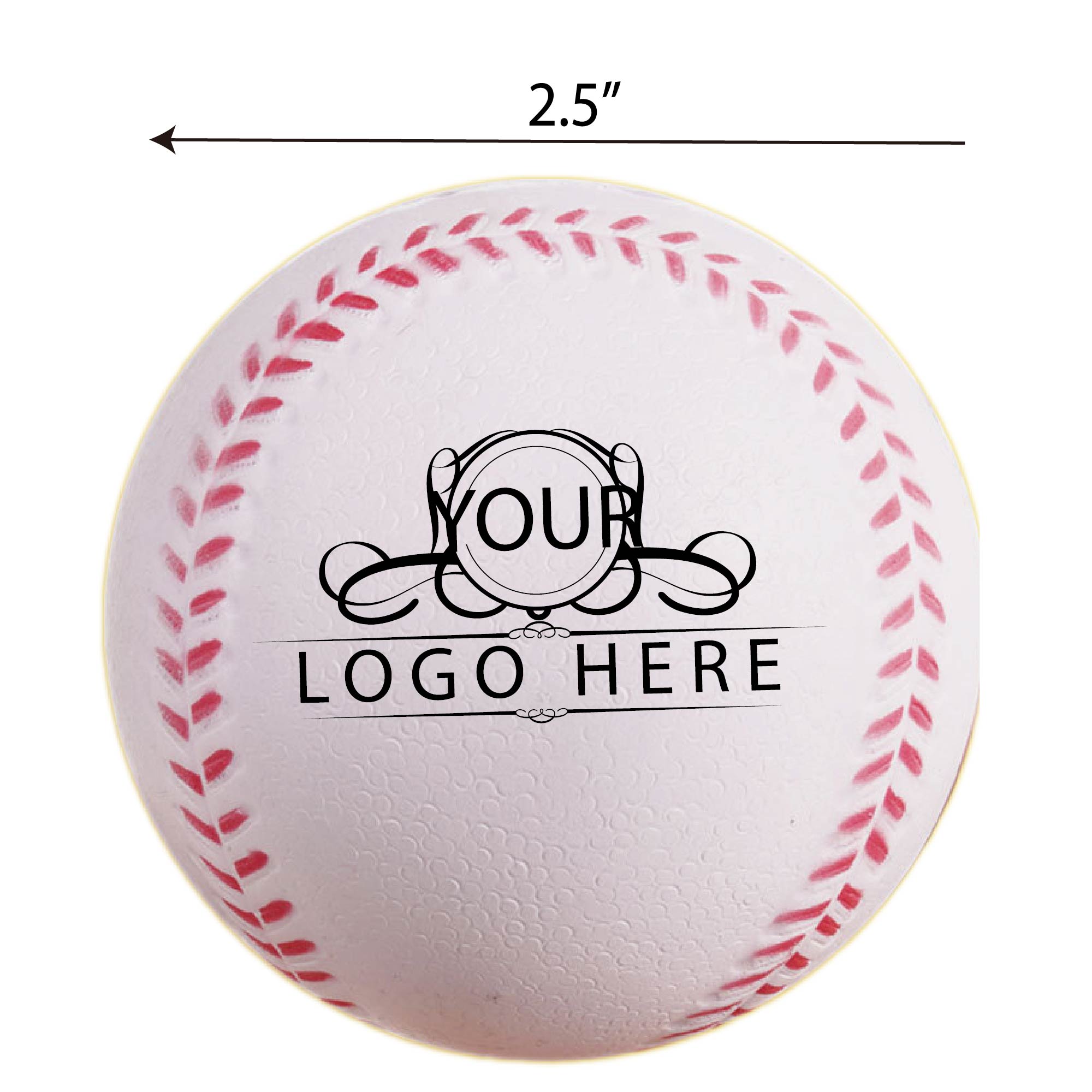 Baseball Shape Stress Ball 2