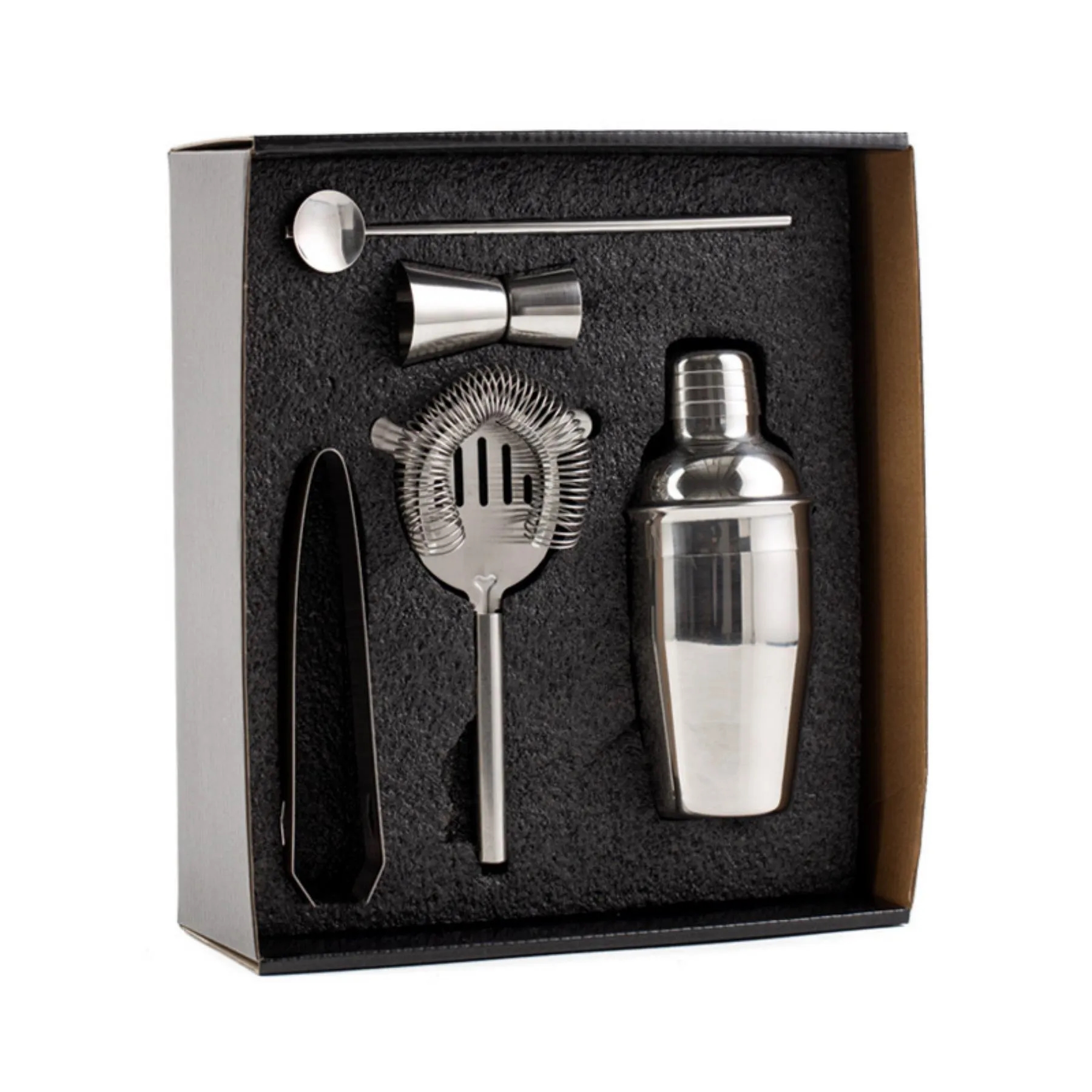 550ml/18.6OZ Stainless Steel Cocktail Shaker set