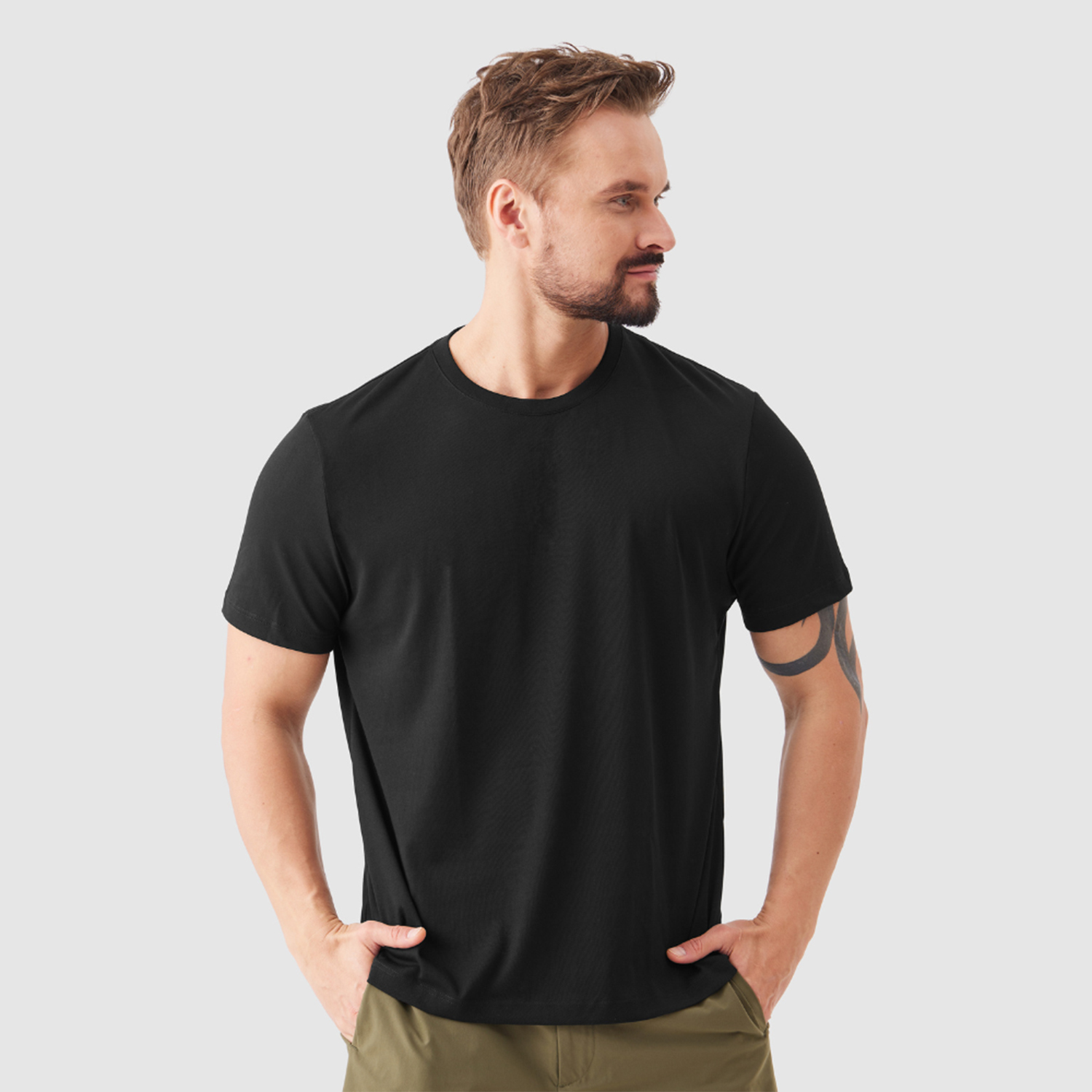 High Quality Cotton/Polyester Blend T-Shirt 9