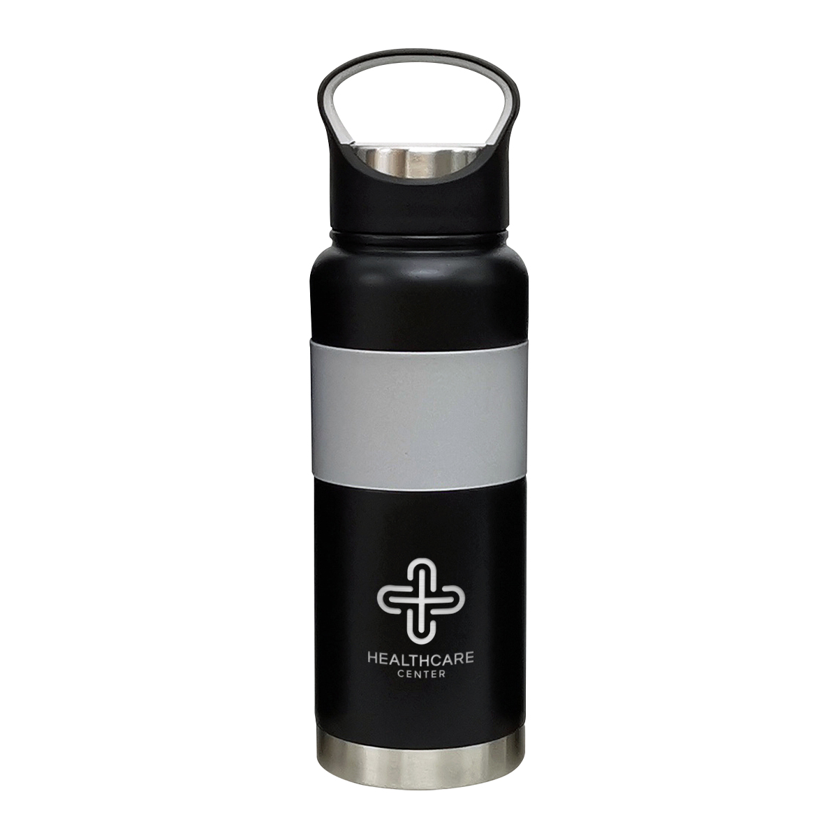 24 Oz. Floating Stainless Steel Bottle, custom water bottle with logo imprint 1