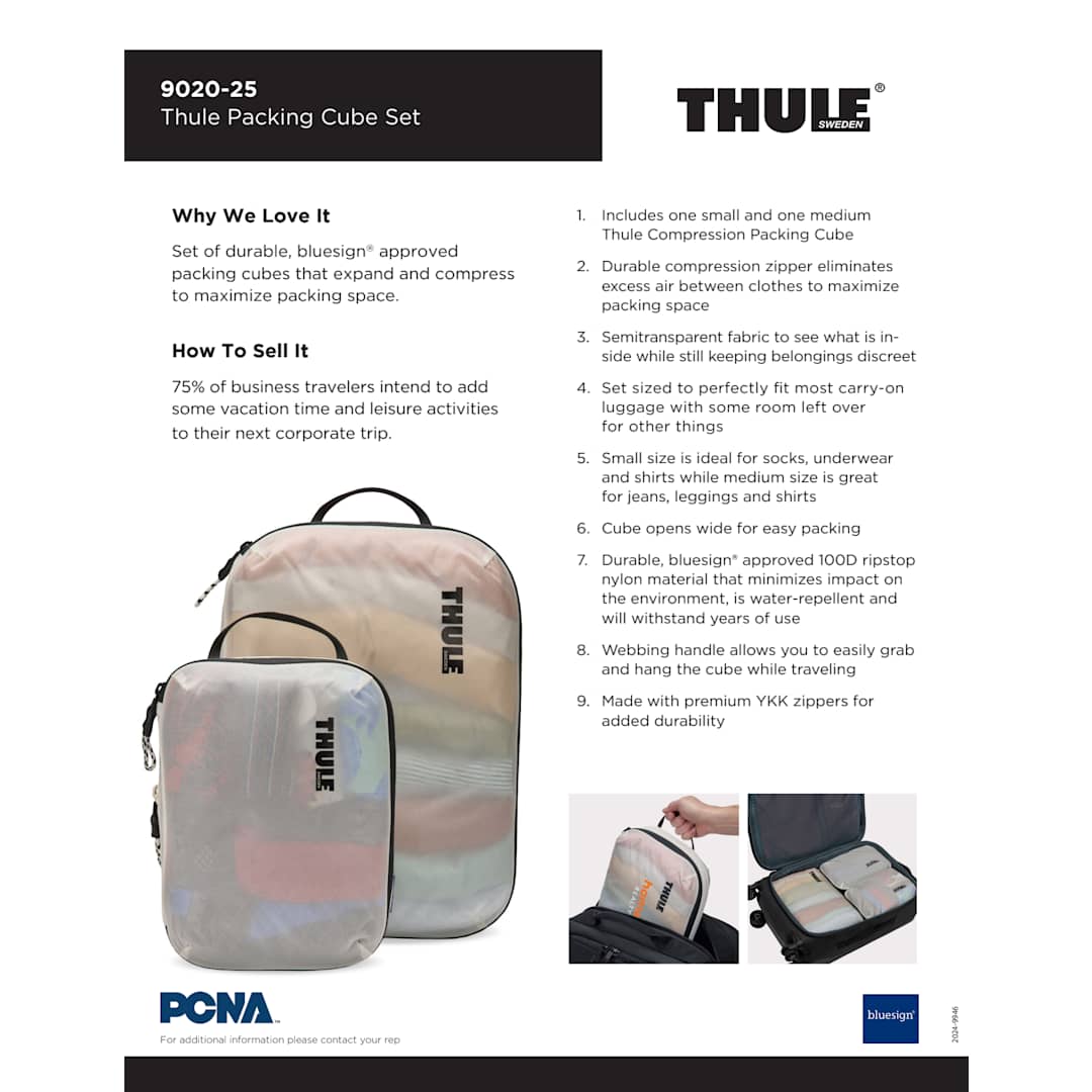 Thule Packing Cube Set 114