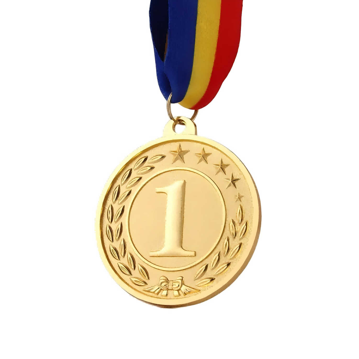 Custom Metal Honor Award Medal w/ Ribbon 2