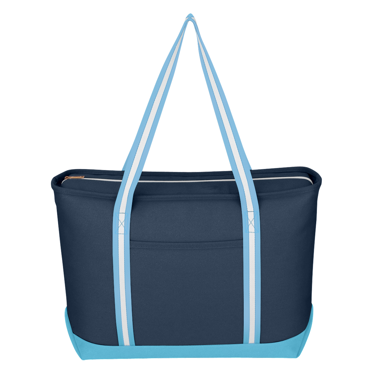 Large Cotton Canvas Admiral Tote Bag, custom tote bag with logo imprint 10