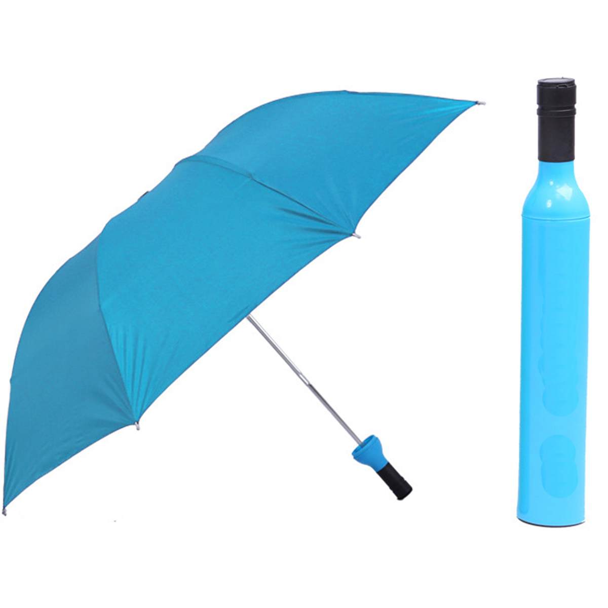 Compact Wine Bottle Umbrella 7