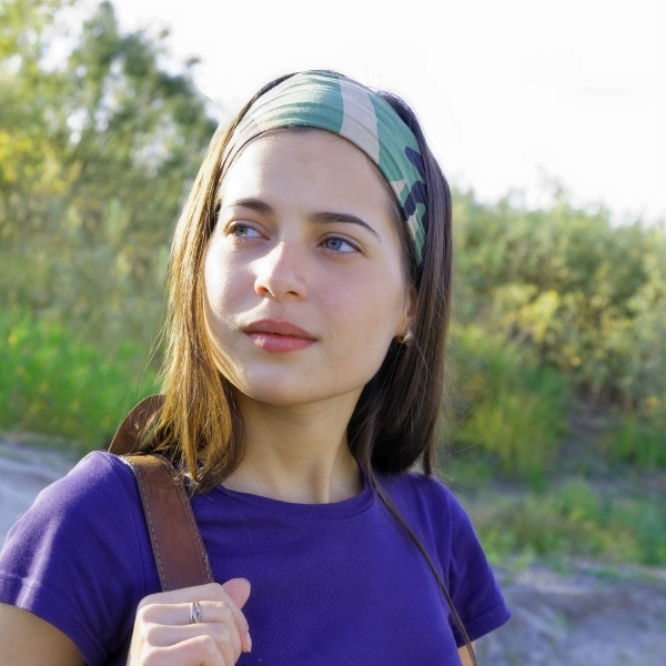 FlexFiber™ Seamless Head Band/Face Mask (6"x10")