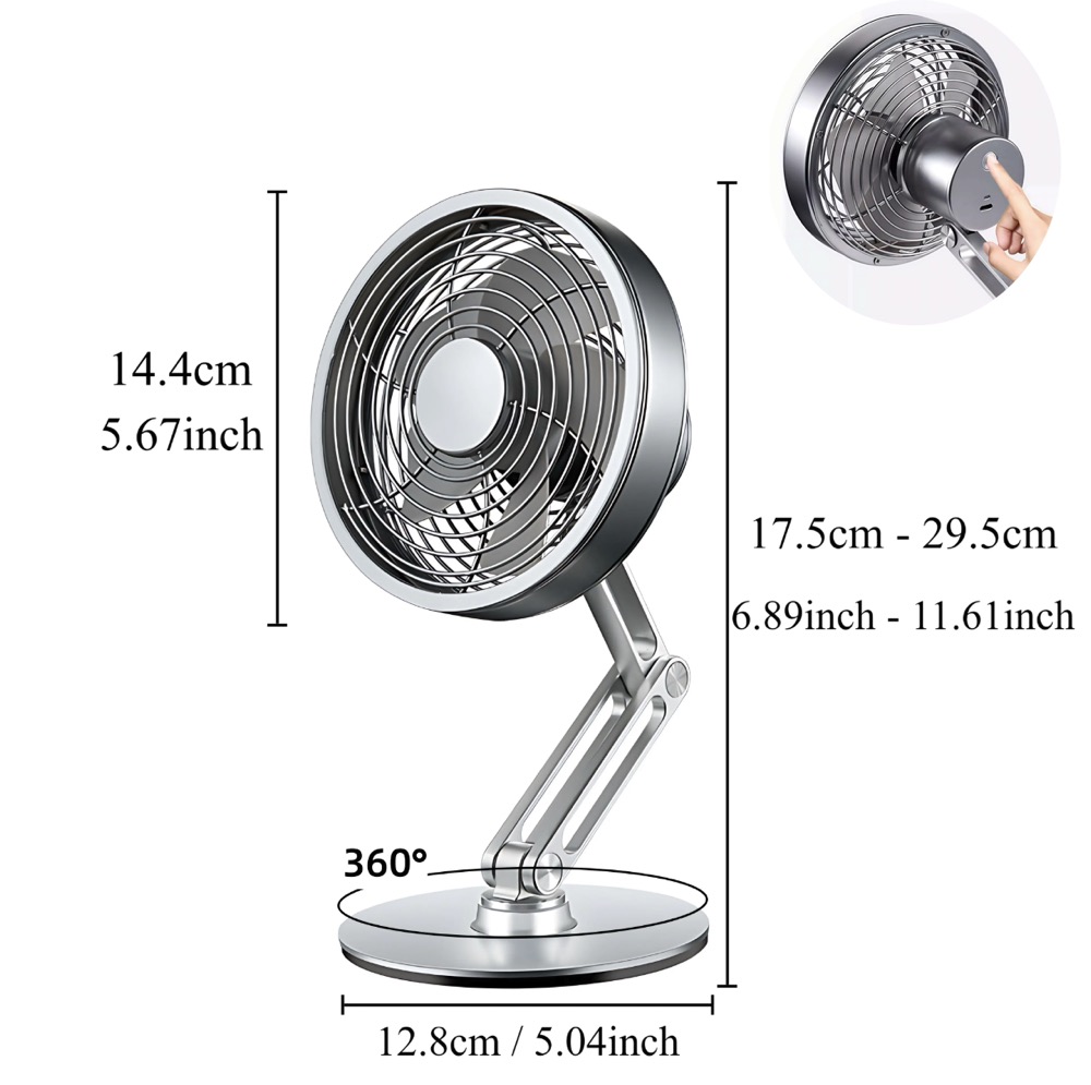 Metal Table Fan 3