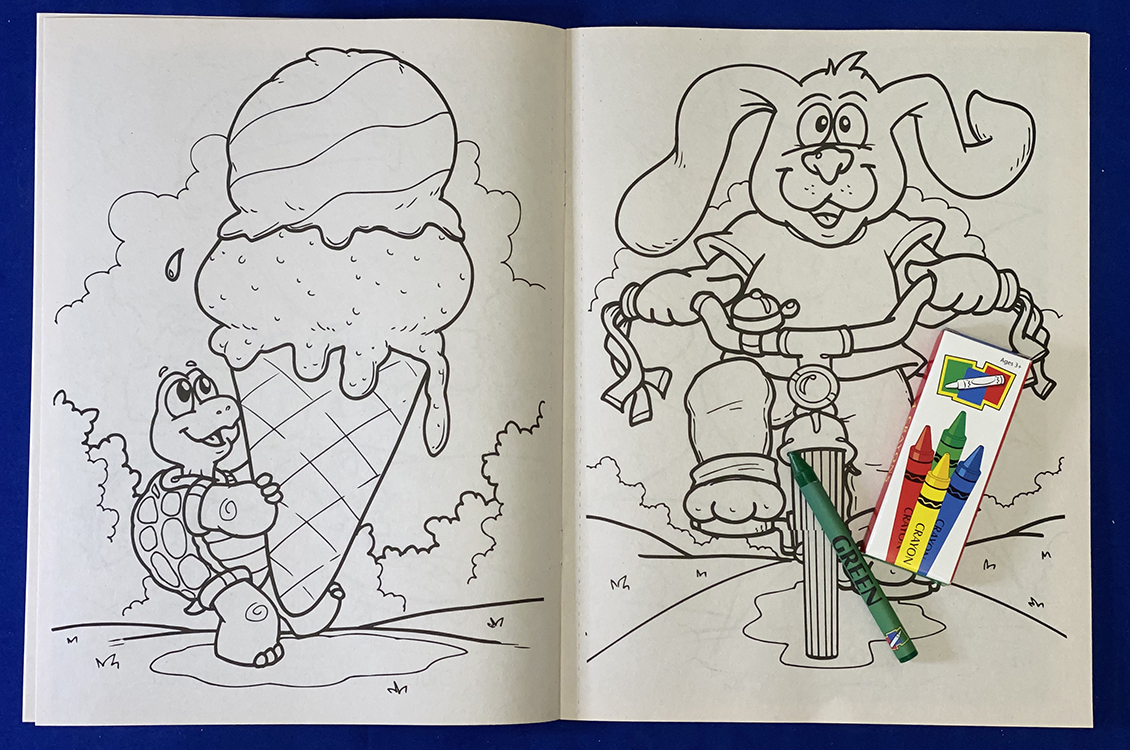 COLORING SET - Fun To Color (Spanish) Coloring Book Fun Pack 6