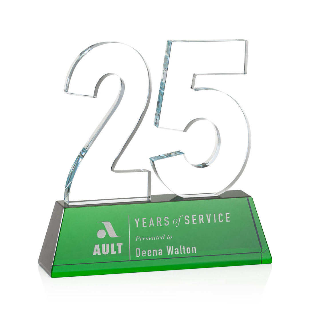Milestone Optical Award - Green 5