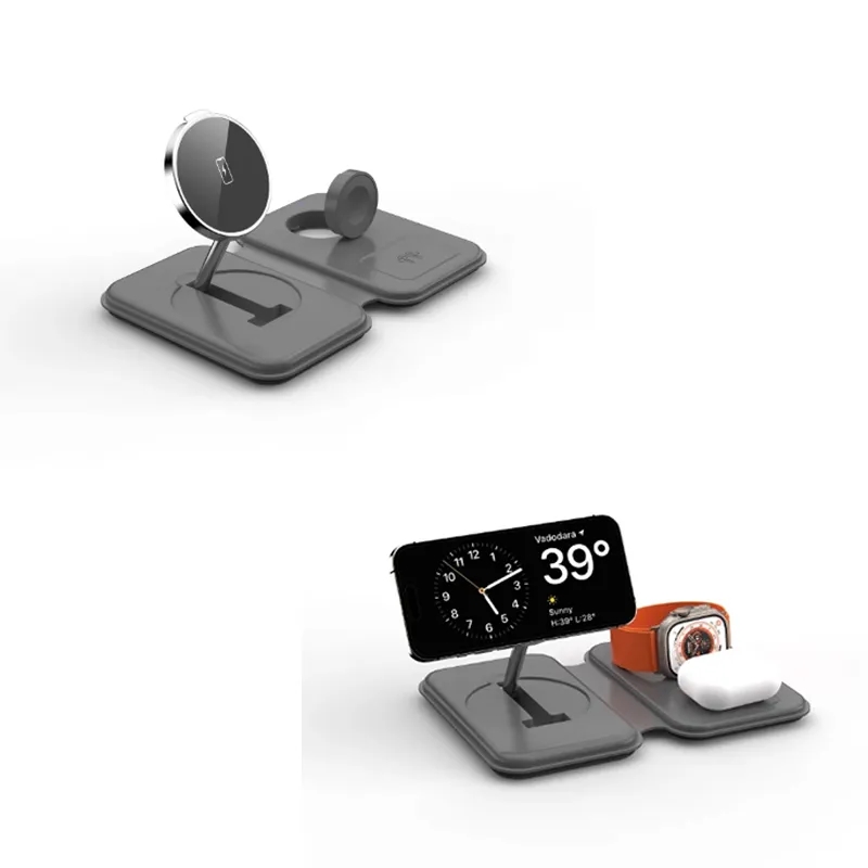 Foldable Magnetic Wireless Charging Station 5