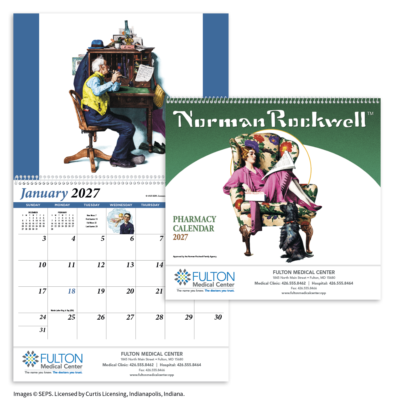 HotLine® Products Rockwell Pharmacy Special Markets Calendar 65