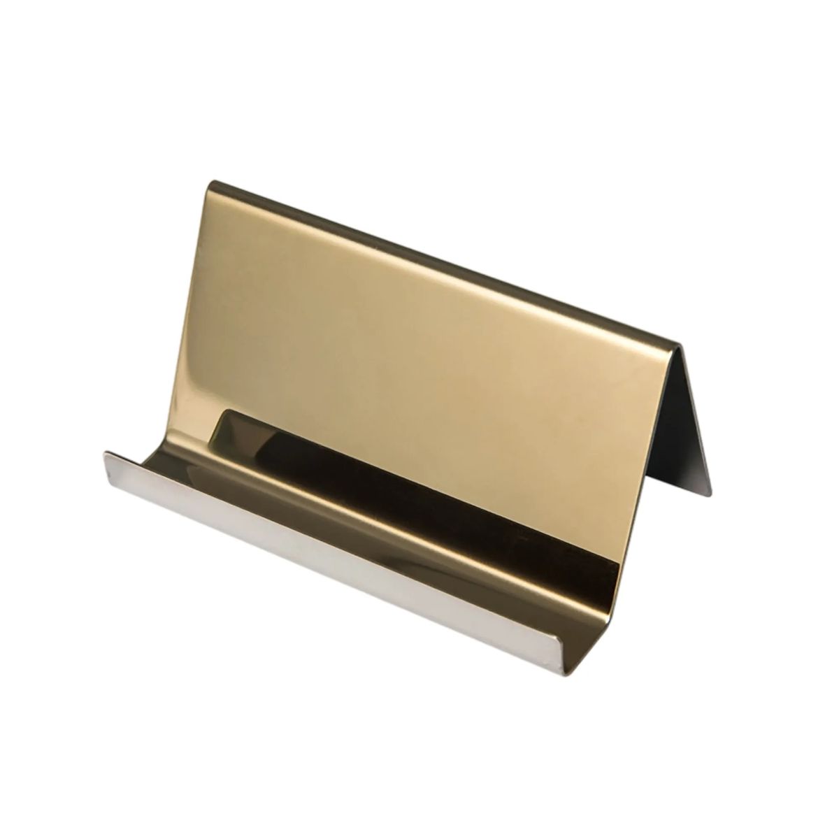 Customizable Metal Desktop Card Holder for Professionals 2