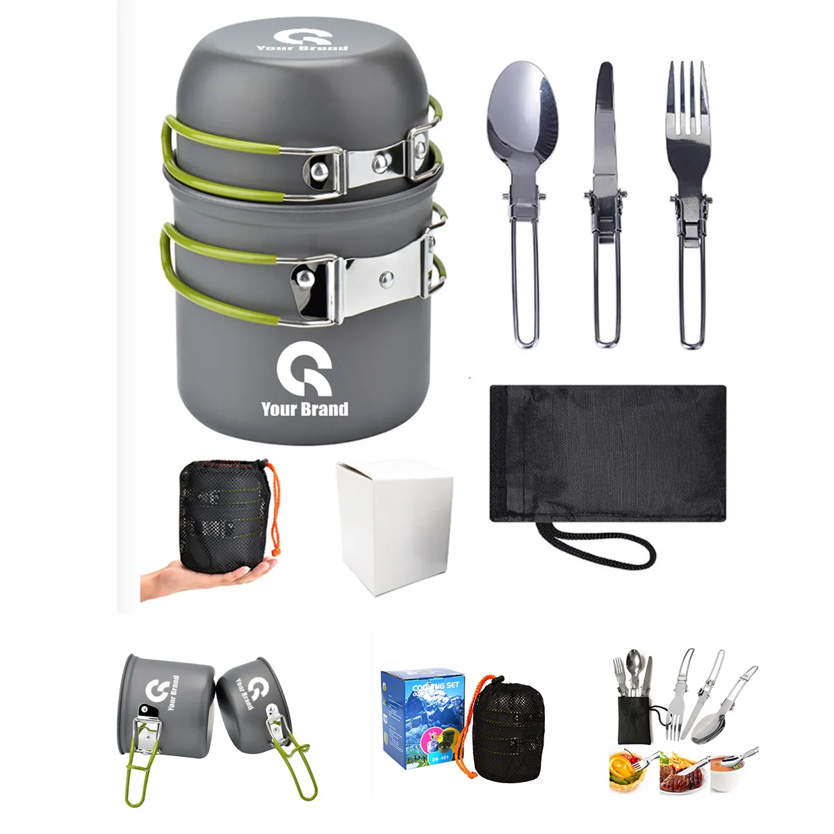 Portable Safety Multi-Purpose Outdoor Camping Pot Set 1