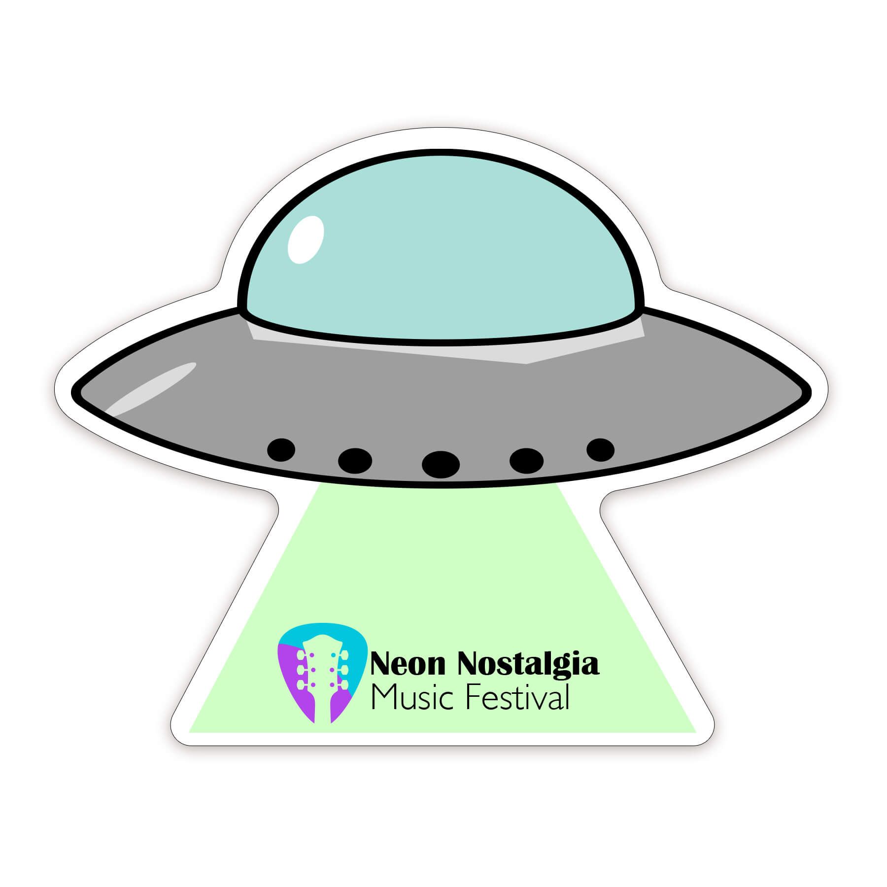 UFO Shaped NoteKeeper™ Magnet 20 Mil 2