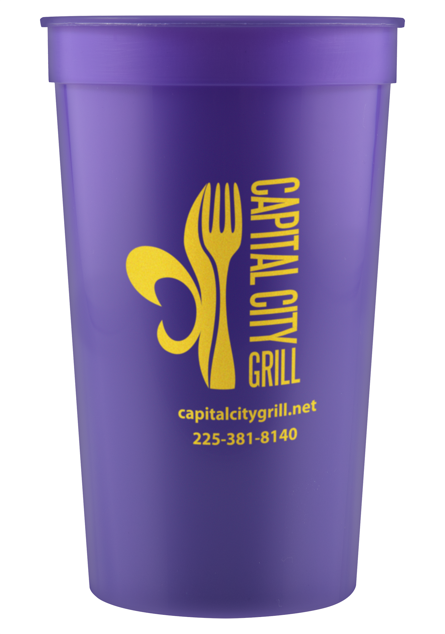 22 oz Stadium Cup Smooth (Color) Tradition Print 18