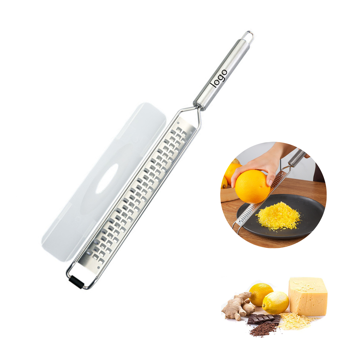 Stainless Steel Cheese Zester 1