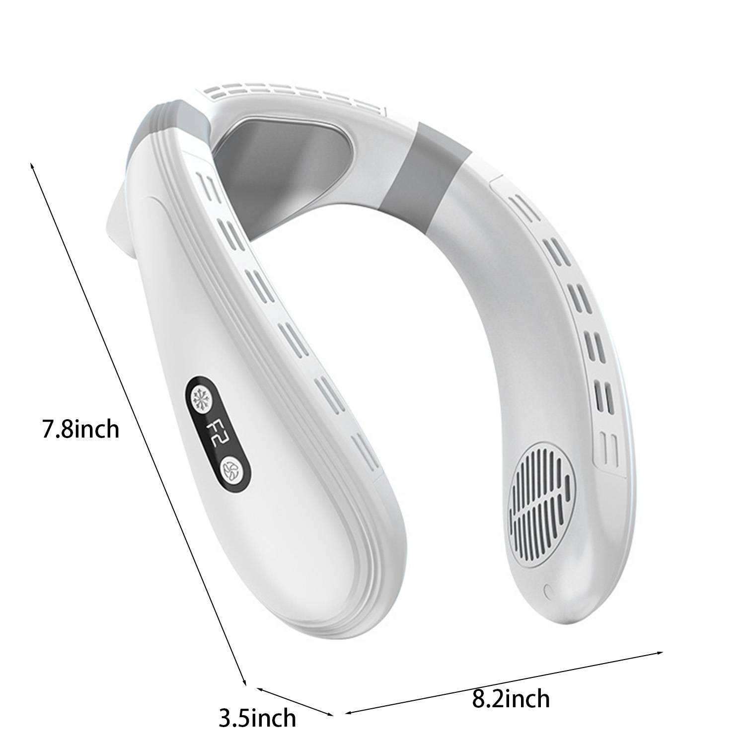 USB Wearable Neck Cooling Fan – Rechargeable & Long-Lasting 4