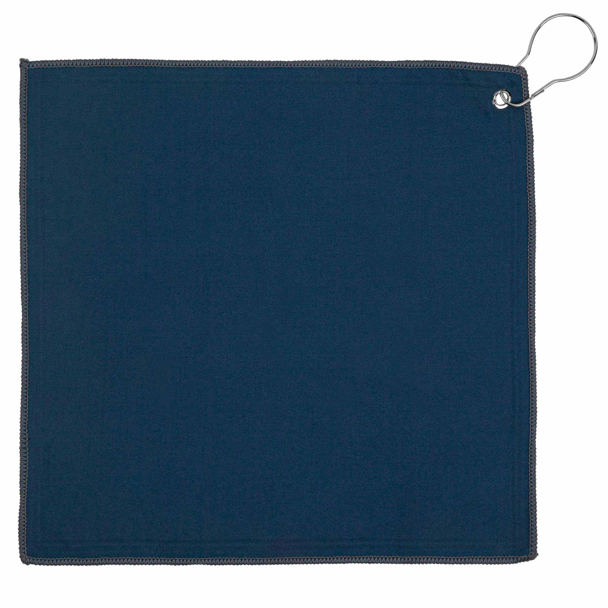 12x12 Recycled Golf Towel with Carabiner 4