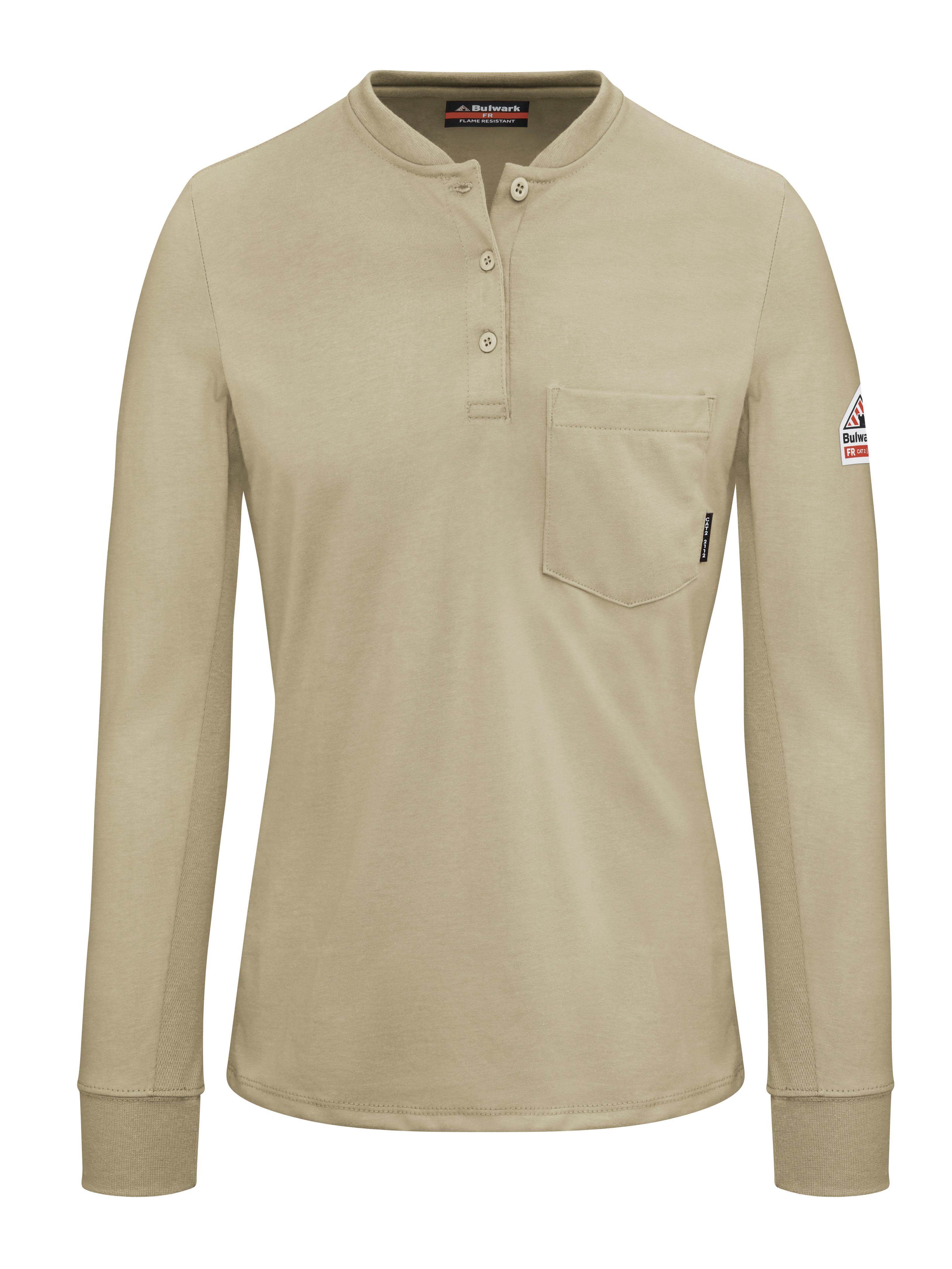 Bulwark® Women's Lightweight FR Henley 3
