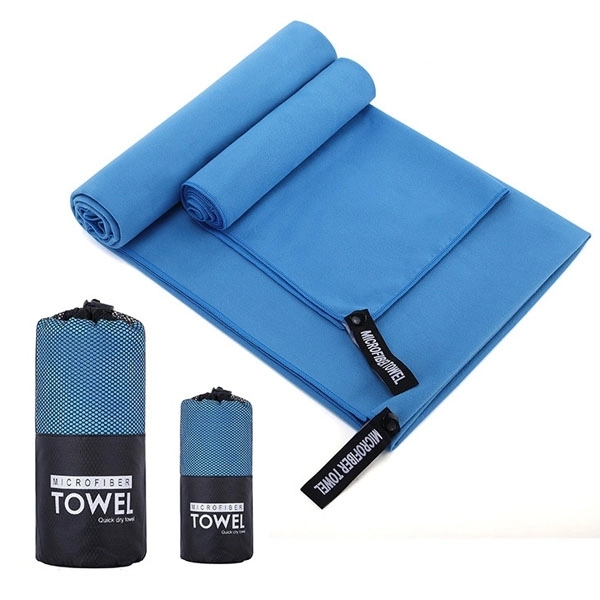 Microfiber Quick-Drying Sports Towel - 47.2 " x 19.7 " 12