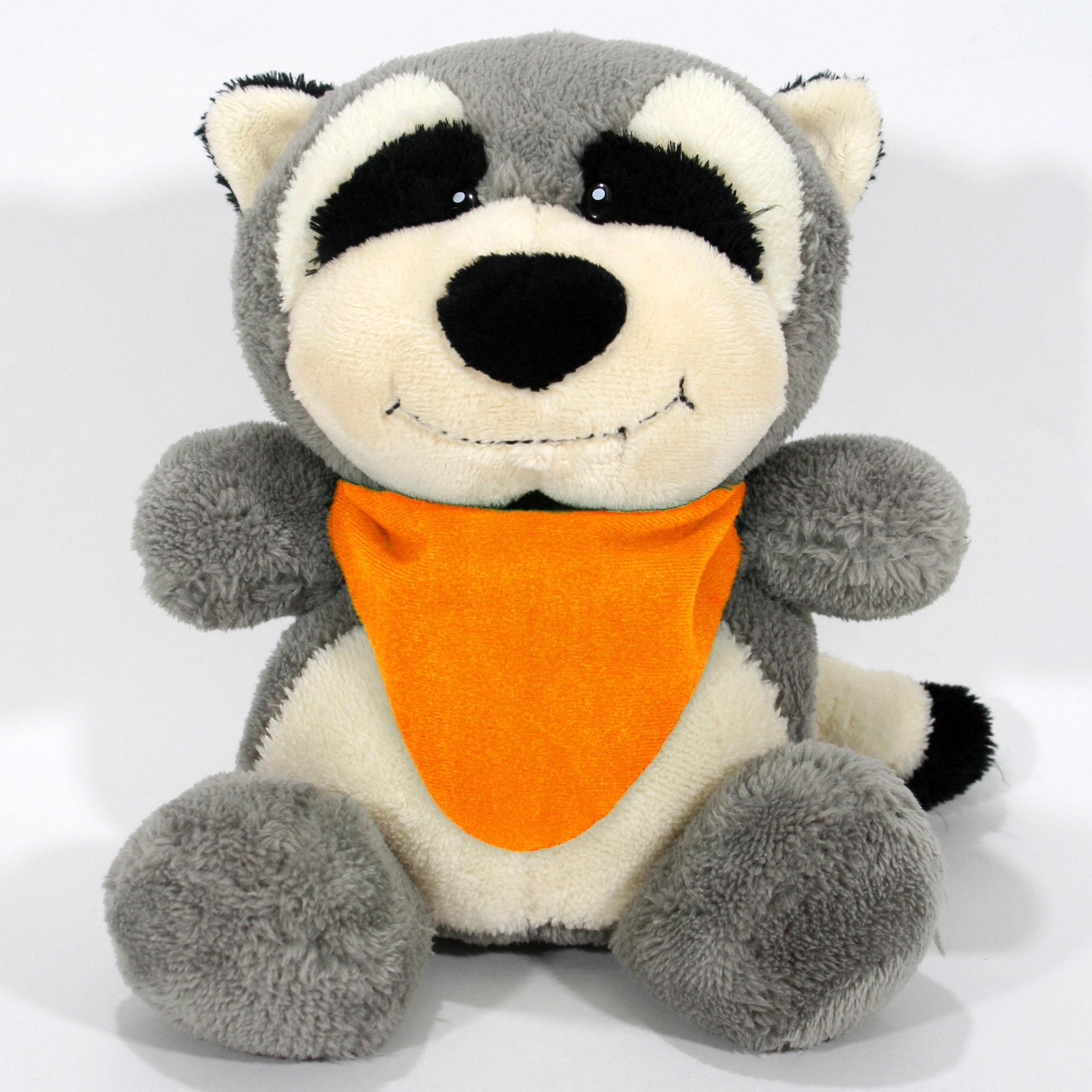 10" Smiling Faces Sitting Raccoon 3