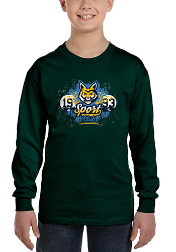 Gildan Heavy Cotton Youth Long Sleeve T-Shirt 14