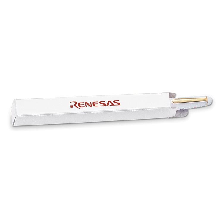 White Cardboard Pen Gift Box - Imprinted 1