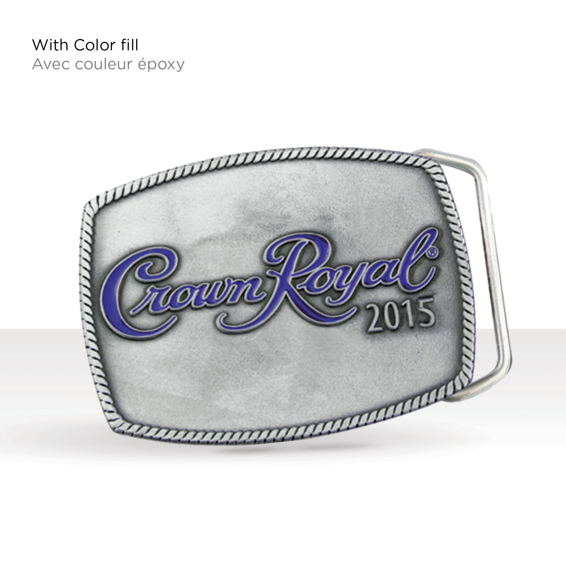 Pewter Belt Buckle (2 x 3 in) 2