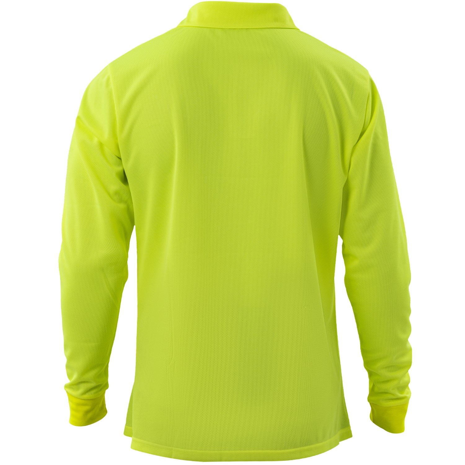 Non-ANSI High Viz Safety Workwear Long Sleeve Polo 5