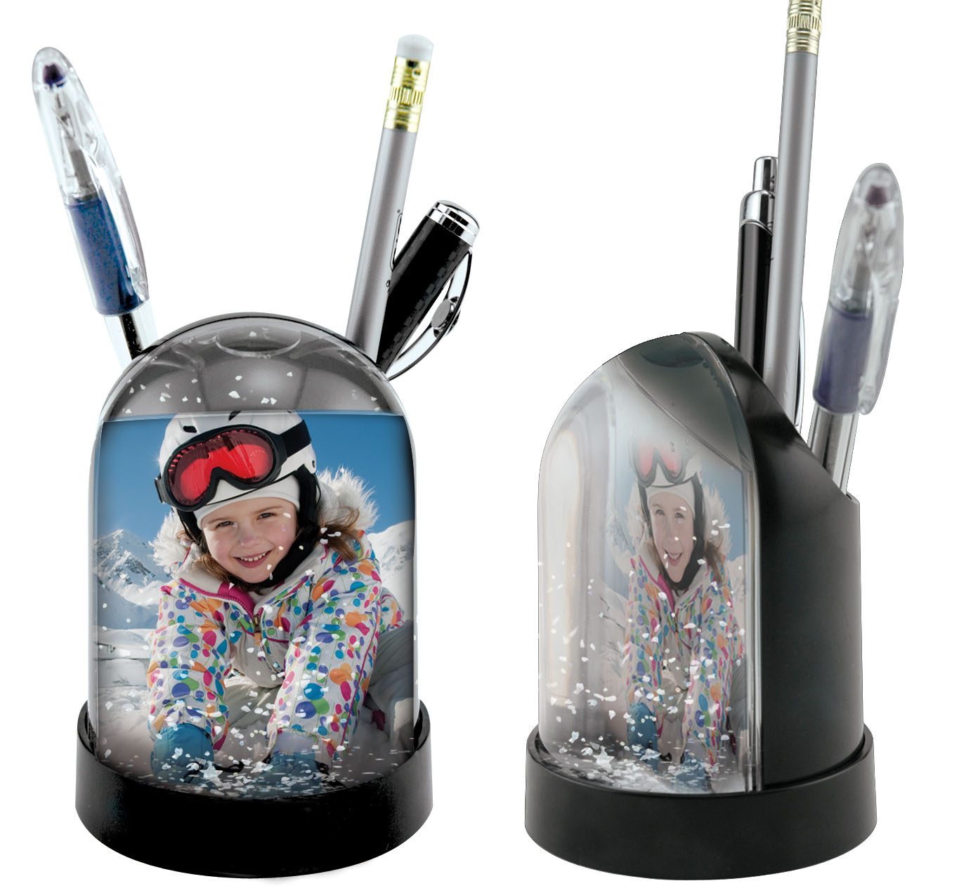 Pencil Cup Snow Globe 2