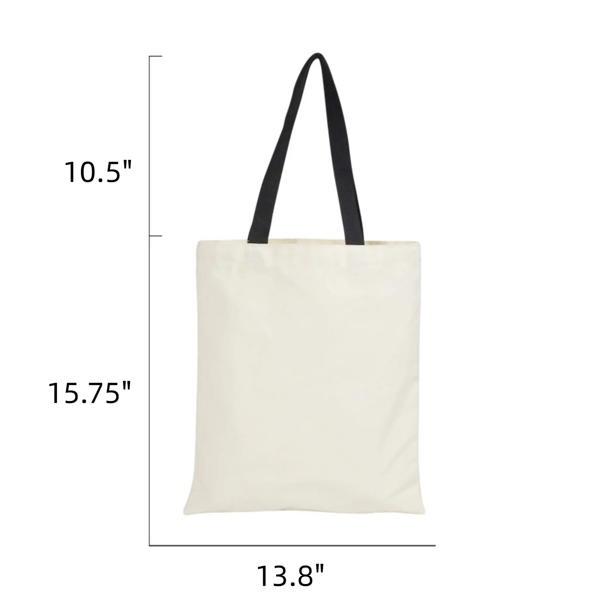 Full Color Canvas Tote, custom tote bag with logo imprint 2