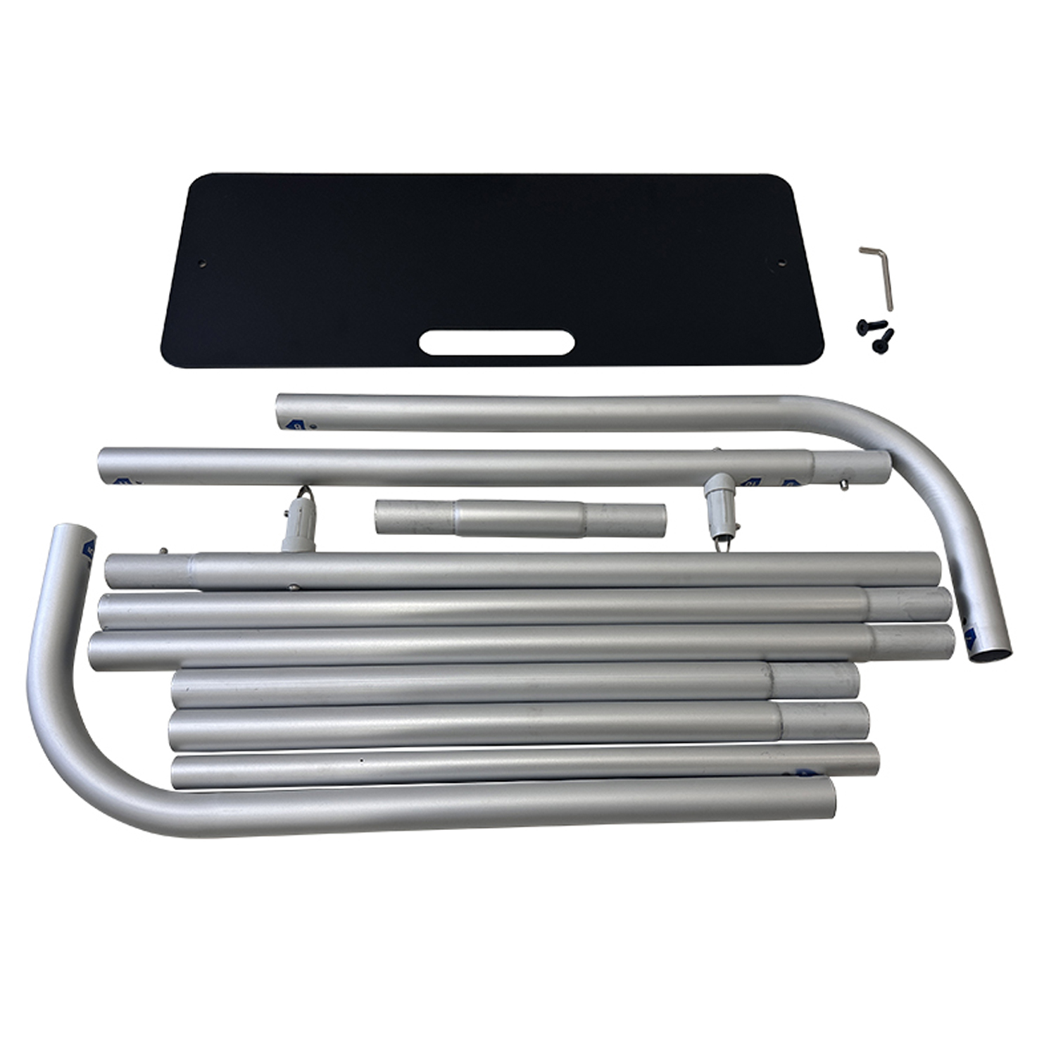 72Hr Fast Ship - Event package, 2'W Fabric banner and Premium 6' tablecloth open back 2