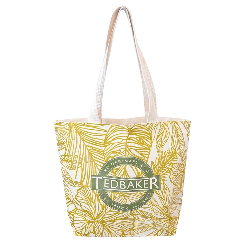Recycled Canvas Open Tote Bag 7