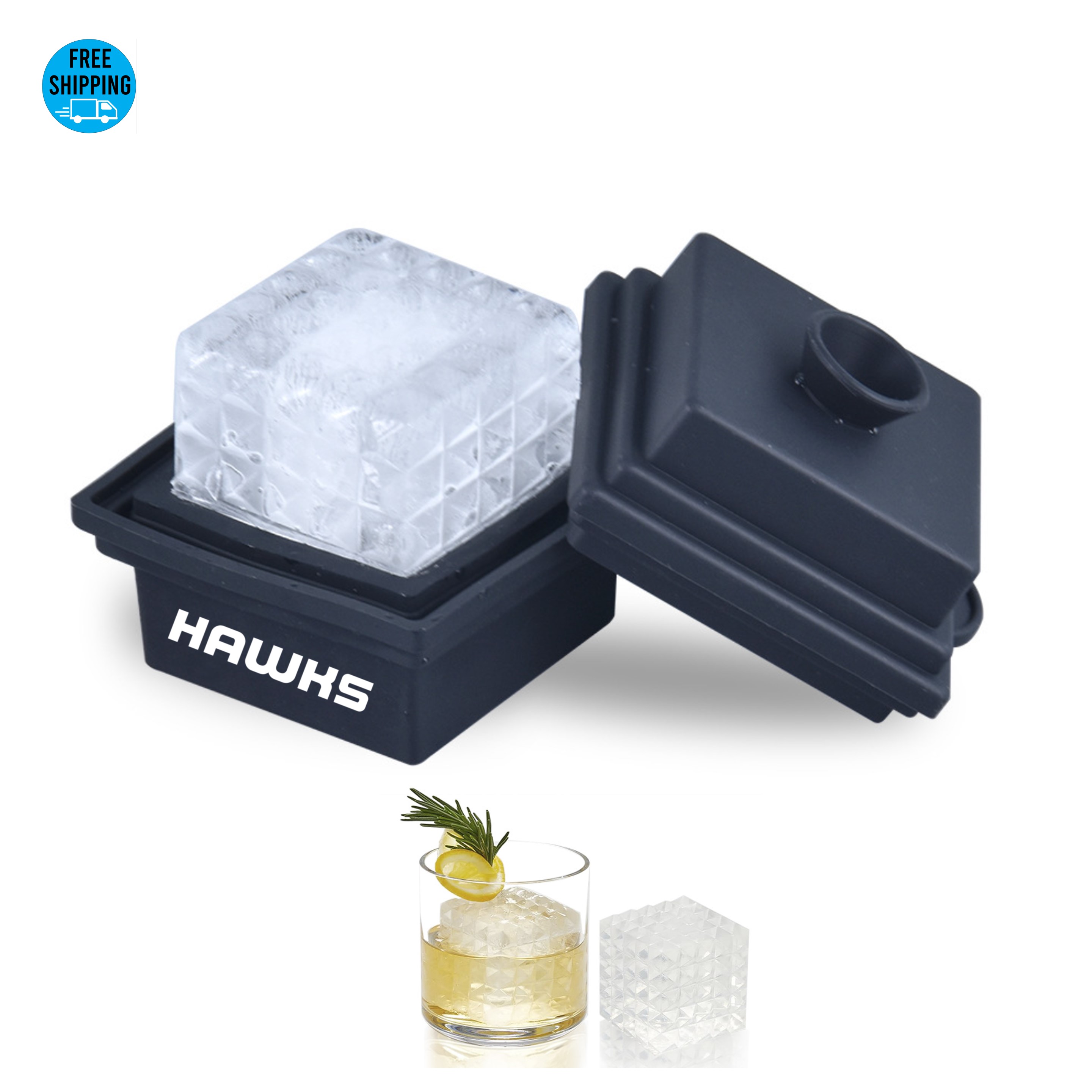 Silicone Ice Cube Mold - OCEAN 3